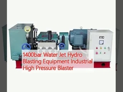 1400bar nước Jet Hydro Blasting Thiết bị công nghiệp cao áp Blaster