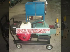 7Máy phun nước áp suất cao.5kw Hydro Blaster để loại bỏ rỉ sét tàu