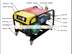 Máy thổi nước công nghiệp Hydro để loại bỏ rỉ sét tàu 10000psi