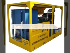 Máy rửa áp lực Diesel 132kw Máy ​​phun nước công nghiệp 1000bar