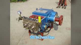 Máy bơm mạnh mẽ 520 Bar Hydro Jet Drain Cleaner