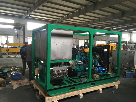 Máy phun nước máy làm sạch áp suất cao cho tàu làm sạch hydro blaster