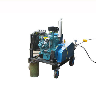 Máy bơm thử nghiệm thủy điện hoặc động cơ diesel 30kw 25MPa Máy bơm thử nghiệm áp suất thủy tĩnh