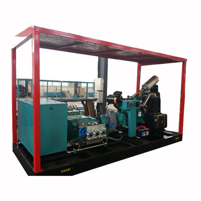 Máy rửa phản lực cao áp 132kw Máy ​​làm sạch động cơ Diesel