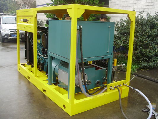 Máy phun nước áp suất cao 300bar Hydro Blasting Machine để loại bỏ rỉ sét