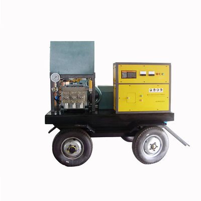 Máy phun rửa áp lực cao 600bar 75kw Xe đẩy