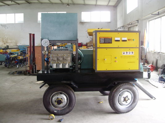 15000psi 75kw Máy ​​bơm thử nghiệm thủy điện áp suất cao cho đường ống
