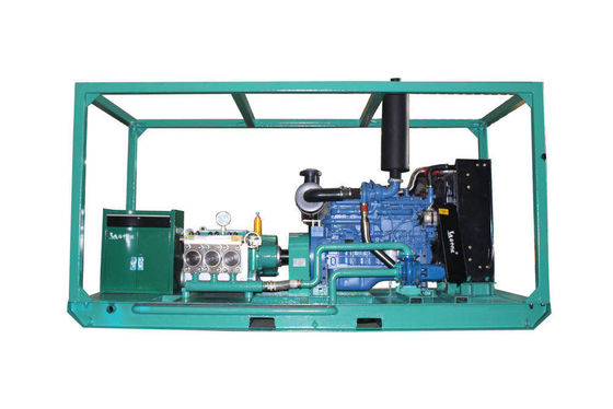Máy làm sạch nước công nghiệp 630Bar động cơ diesel