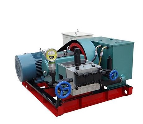 22kw 100MPa Máy bơm thử nghiệm áp suất máy bơm nồi hơi cơ giới 100MPa cho đầu giếng