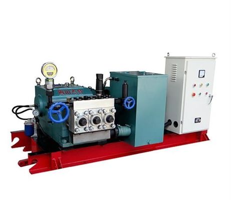 Máy bơm thử nghiệm thủy điện áp suất cao 75kw để kiểm tra áp suất bình chịu áp lực