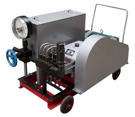 Máy bơm kiểm tra áp suất nước điện 5,5kw 125MPa Thiết bị áp suất thủy tĩnh