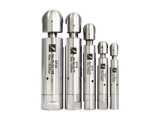 1500bar Vòi làm sạch cống xoay Phụ kiện máy rửa áp lực cao