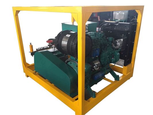 Thiết bị rửa cao áp di động 15kw Máy ​​giặt Trailer để làm sạch tàu