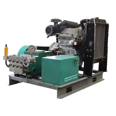 Máy bơm thử nghiệm thủy điện 15kw Máy ​​bơm thử nghiệm áp suất thủy điện với máy ghi biểu đồ