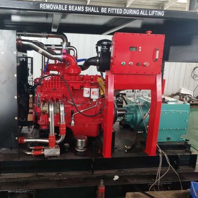 Bộ phận phun nước Vùng 2 Bộ phận bơm cao áp 400L / phút 140bar để làm sạch ngoài khơi