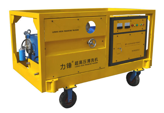 Máy rửa áp lực cao công nghiệp 11600psi Di động cho đường ống nhà máy điện Làm sạch