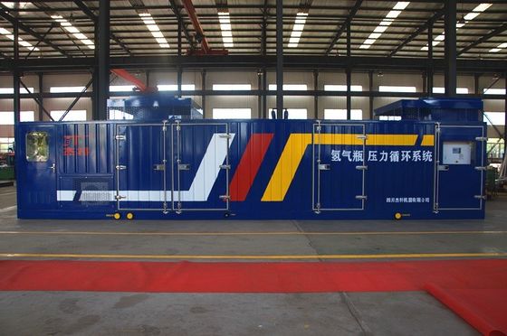 Hệ thống kiểm tra chu kỳ áp suất chai xi lanh hydro 0-150MPa Bơm thử thủy lực