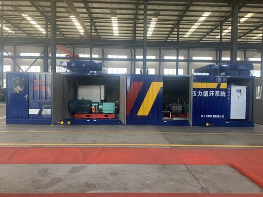 Hệ thống kiểm tra chu kỳ áp suất chai xi lanh hydro 0-150MPa Bơm thử thủy lực