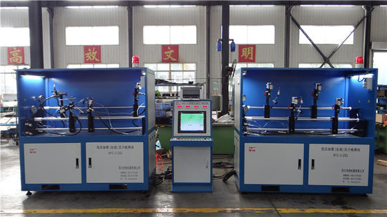 Máy kiểm tra áp suất xung ISO9001 125MPa Ghế thử nghiệm ống thủy lực