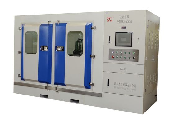 Máy kiểm tra áp suất xung ISO9001 125MPa Ghế thử nghiệm ống thủy lực