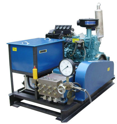 Máy bơm thử nghiệm thủy điện áp suất cao 15kw cho đường ống dẫn động động cơ Diesel