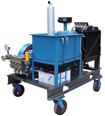 Máy bơm thử nghiệm thủy điện áp suất cao 15kw cho đường ống dẫn động động cơ Diesel