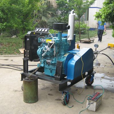 Đường ống dẫn tàu áp suất thủy lực bơm thử nghiệm thủy lực 400bar động cơ diesel