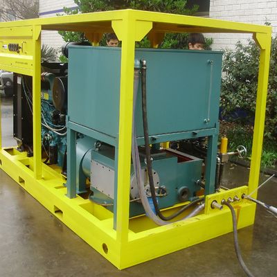 Máy làm sạch nước công nghiệp 55kw 10000psi Động cơ diesel
