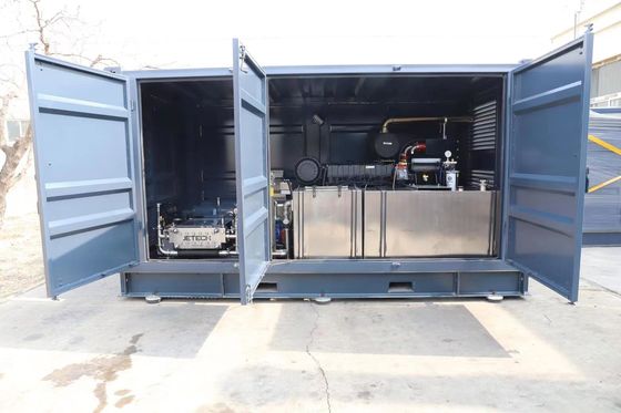 22000psi bơm nước áp suất cao bơm áp suất cao để loại bỏ dấu đường